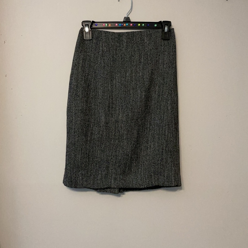 Express Grey Black Pencil Skirt